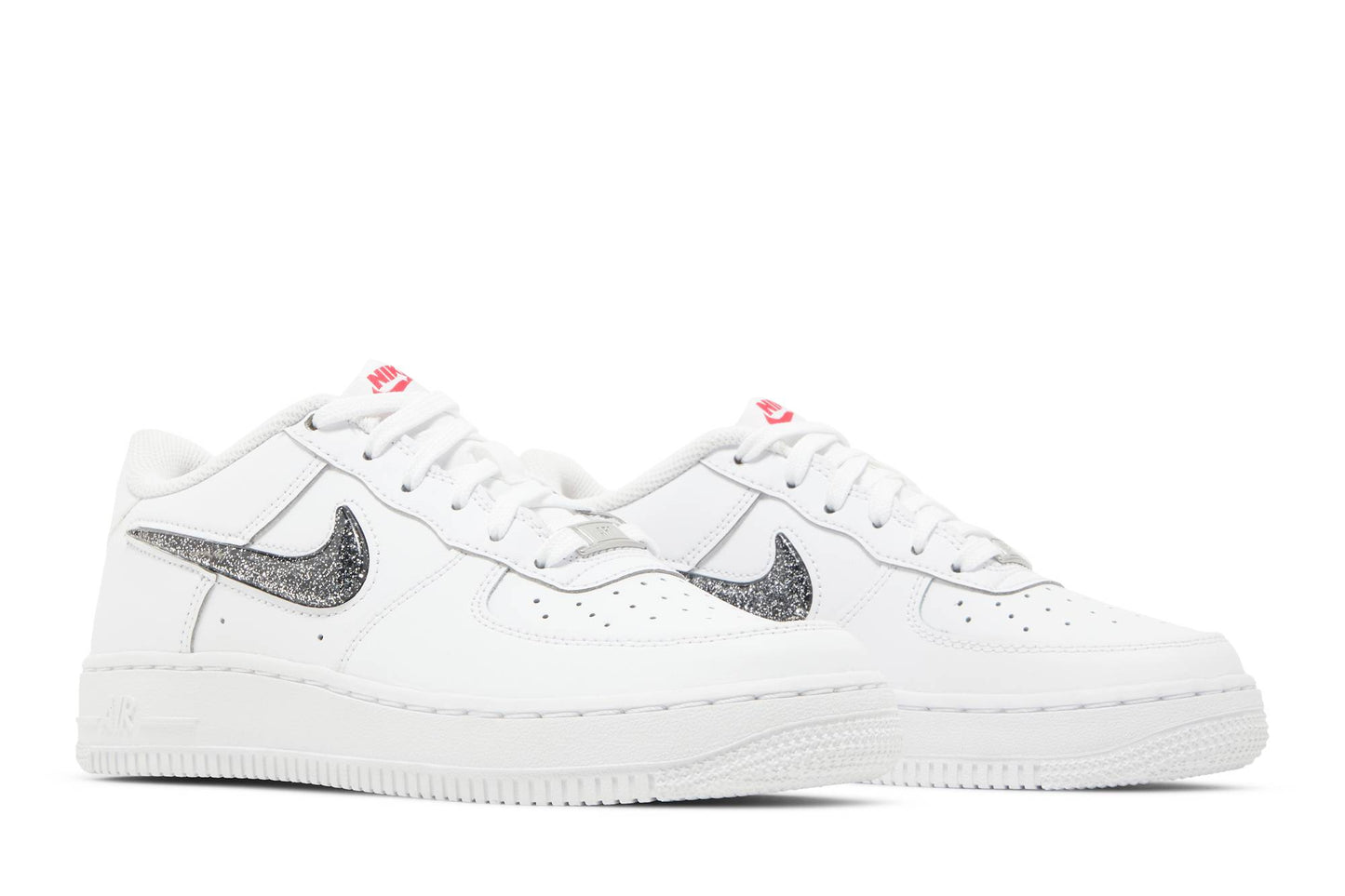 (Grade School) Nike Air Force 1 Low LV8 ‘White Metallic Silver’ DC9651-100