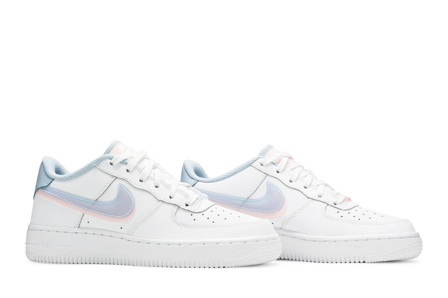 (Grade School) Nike Air Force 1 LV8 Double Swoosh CW1574-100