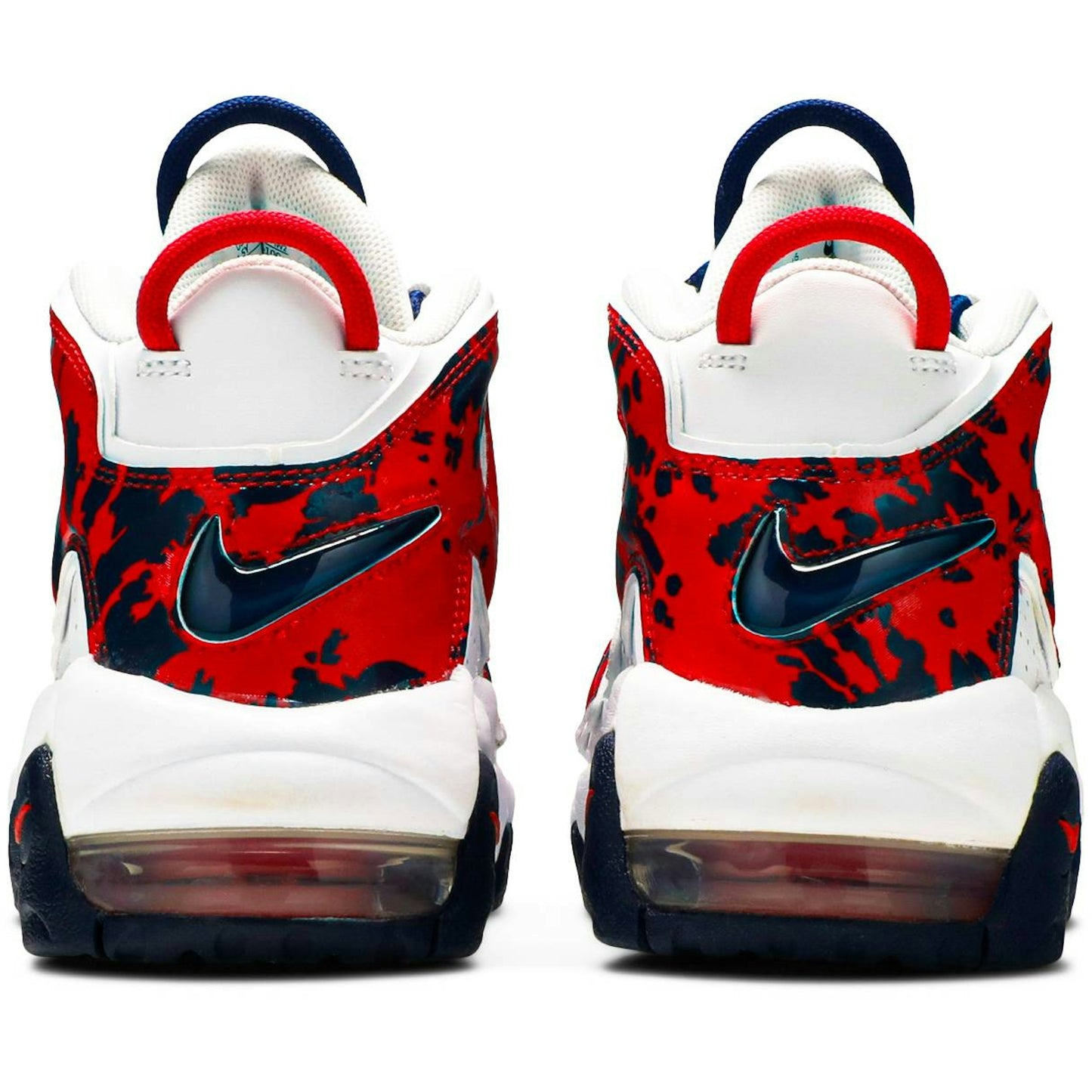 (Grade School) Nike Air More Uptempo ‘White Blue Red Camo’ CZ7885-100