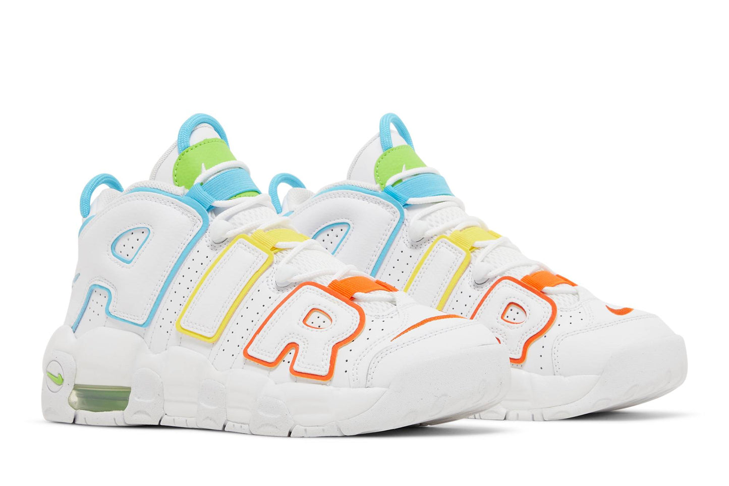 (Grade School) Nike Air More Uptempo White Rainbow FJ4624-100