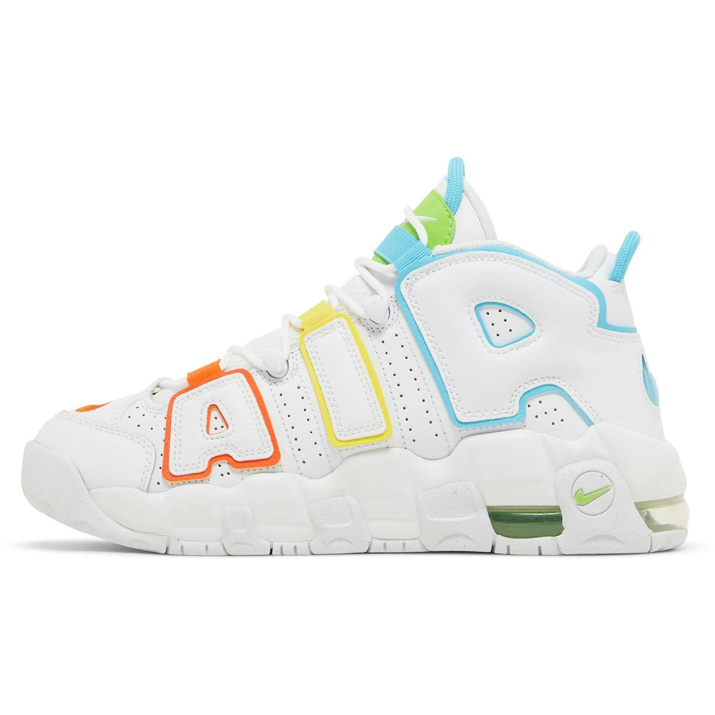 (Grade School) Nike Air More Uptempo White Rainbow FJ4624-100