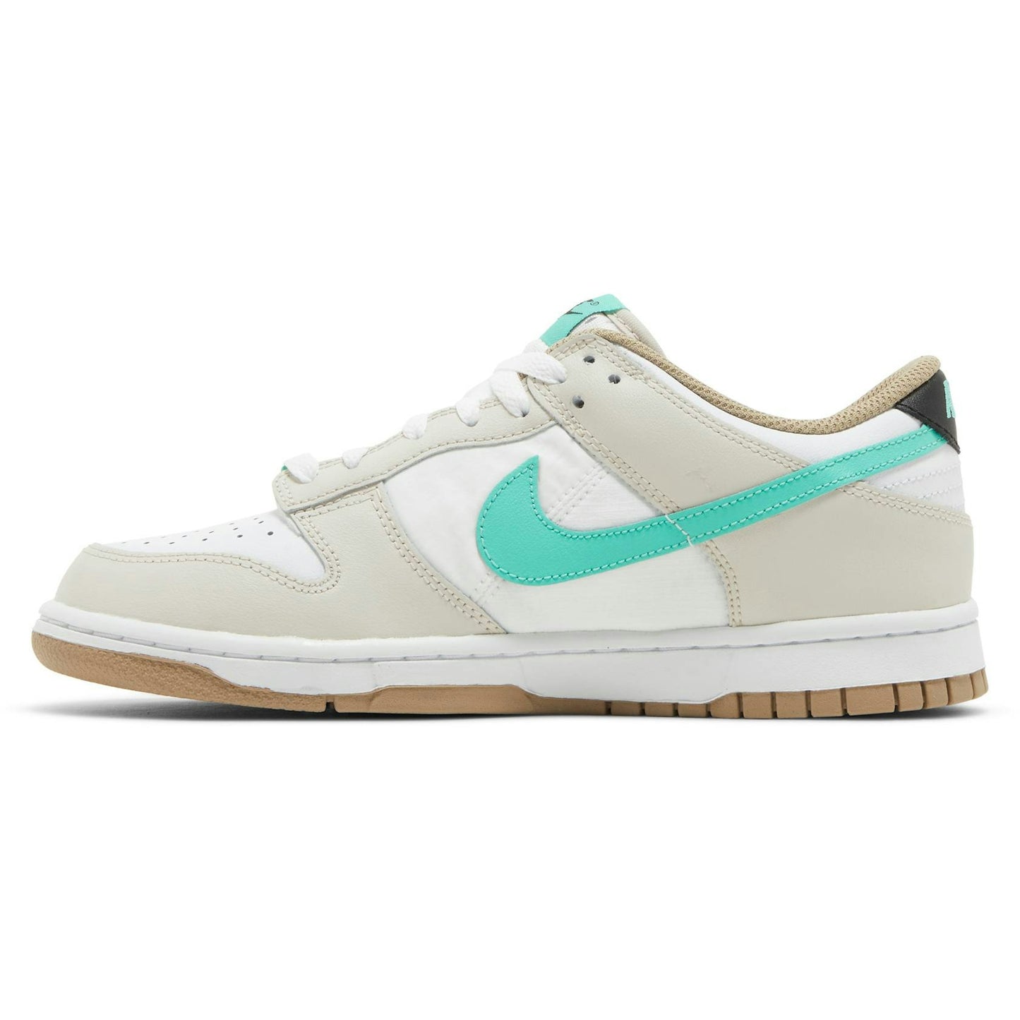 (Grade School) Nike Dunk Low ‘Split Seam White Tan Mint’ DX6063-131