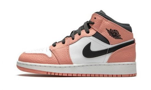 Jordan 1 Mid Pink Quartz 555112