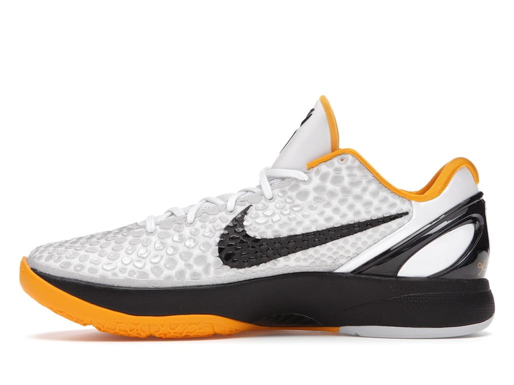 Kobe 6 Protro Playoff Pack White Del Sol