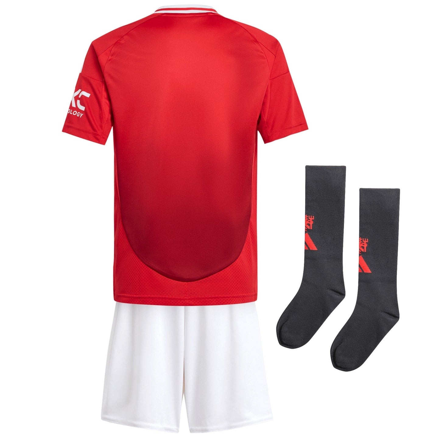 Manchester United adidas Home Minikit 2024-25 Jersey Kids - Red