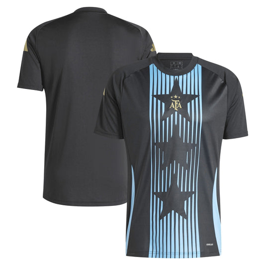 Argentina National Team 2024 Pre-Match Top - Black