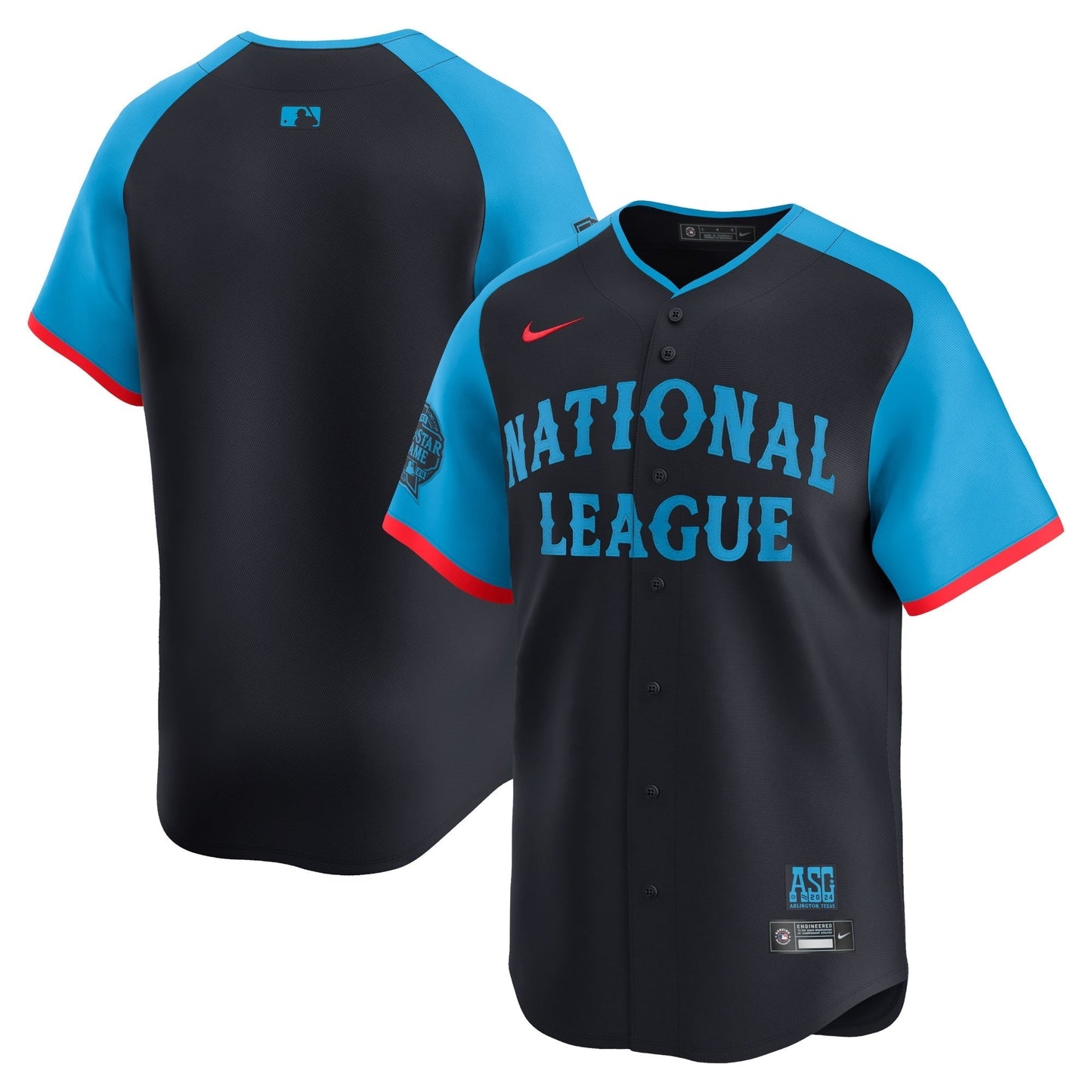 National League Nike 2024 MLB All-Star Game Limited Custom Jersey - Navy