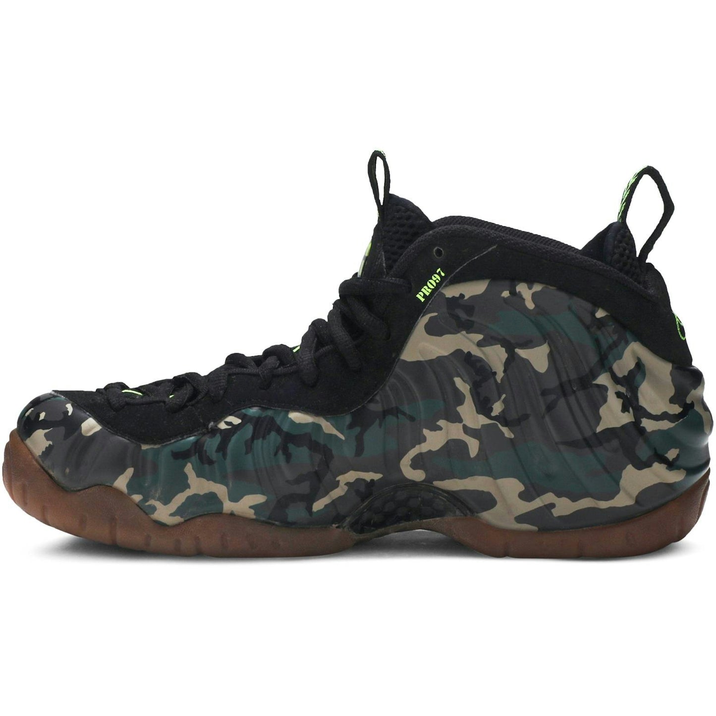 Nike Air Foamposite Pro Prm Le Green Camo 587547-300