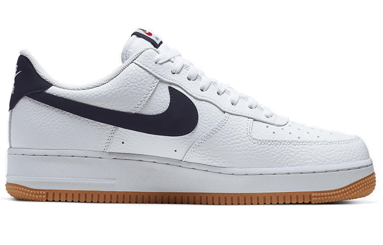 Nike Air Force 1 07 Low White Obsidian Gum