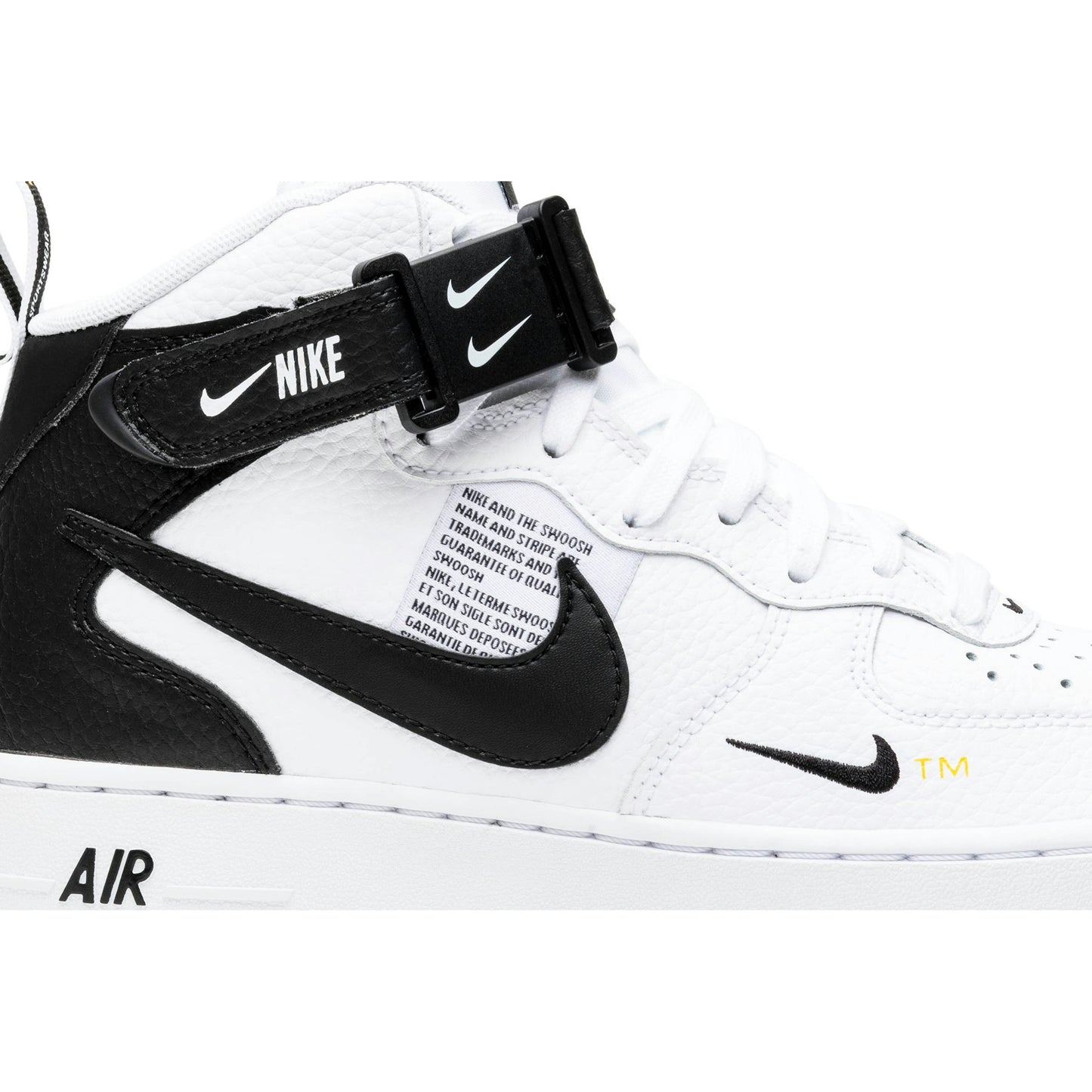 Nike Air Force 1 Mid Utility White Black 804609-103