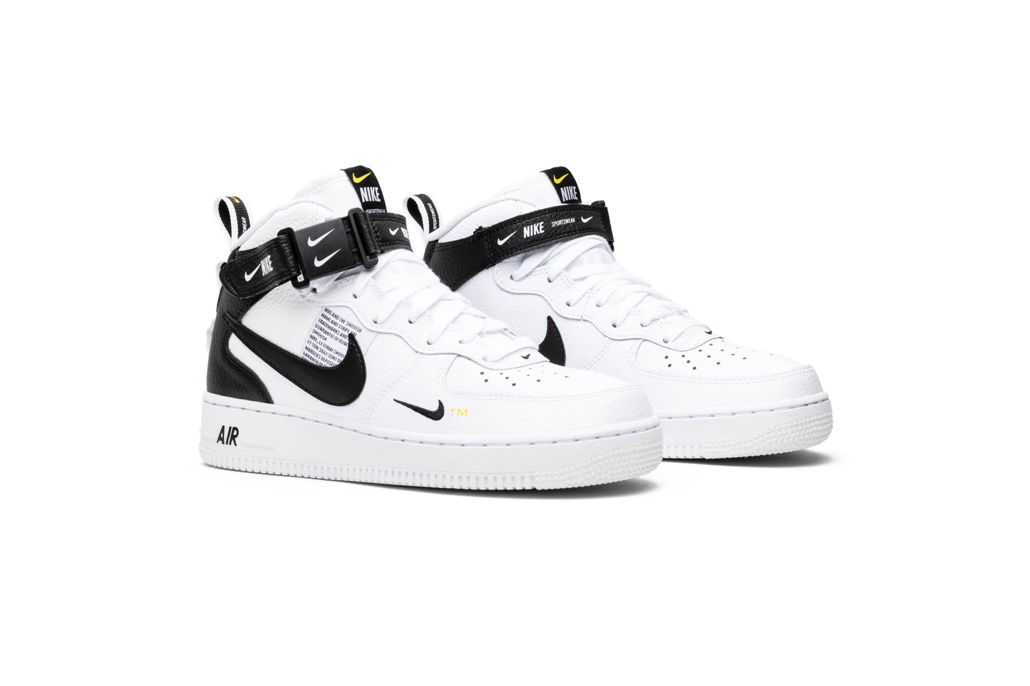 Nike Air Force 1 Mid Utility White Black 804609-103