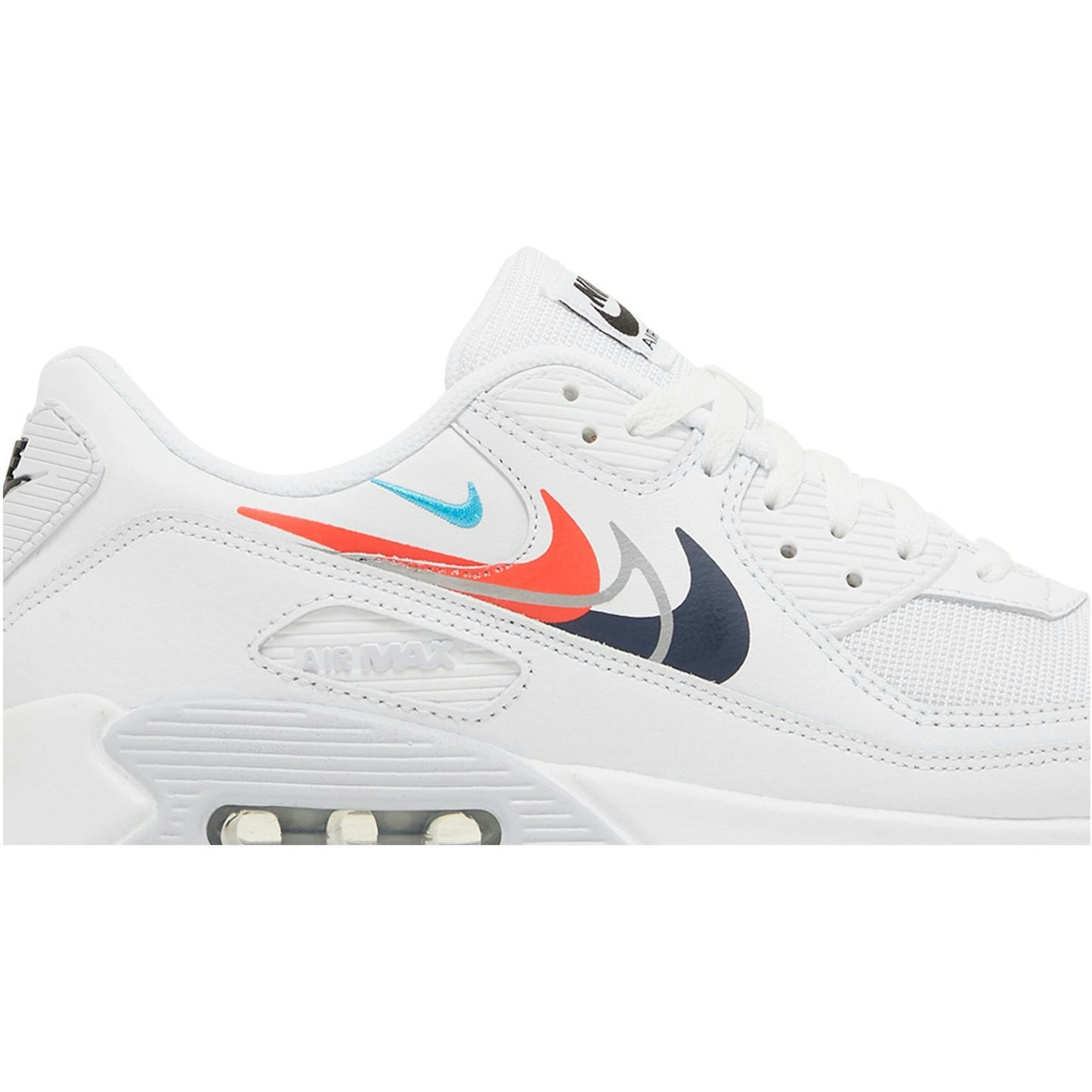 Nike Air Max 90 ‘Multi Swoosh – White Bright Crimson’ FJ4223-100