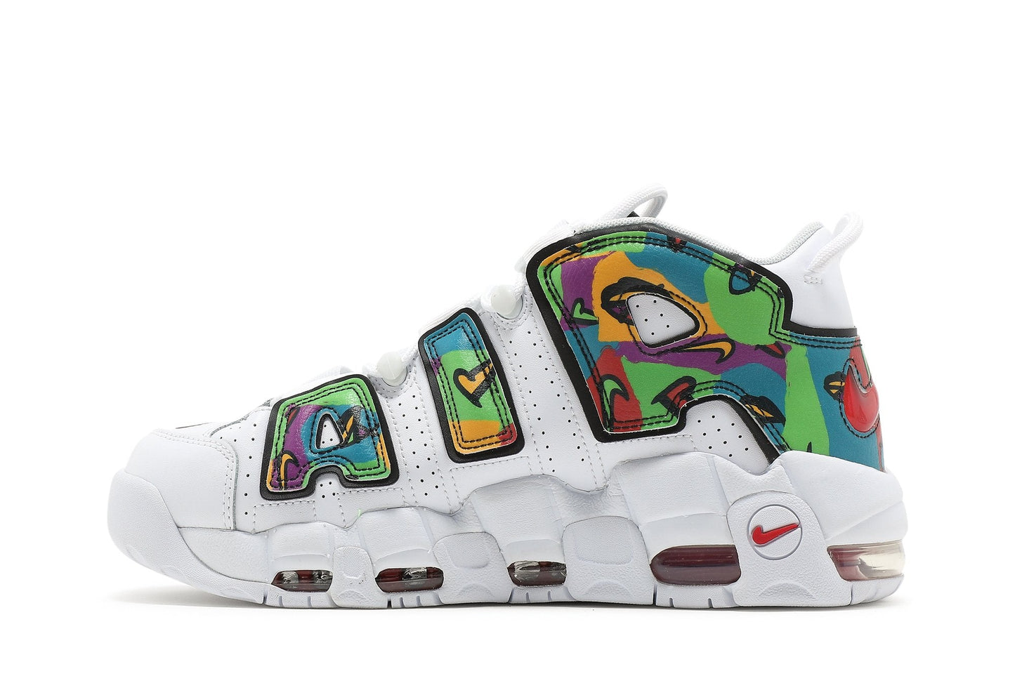 Nike Air More Uptempo Peace Love Swoosh