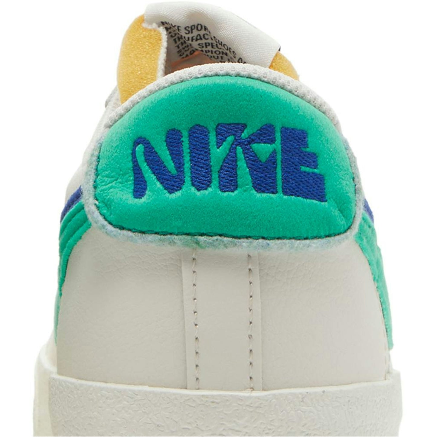 Nike Blazer Low 72 Double Swoosh ‘Sail Green Blue’ DO9777-001