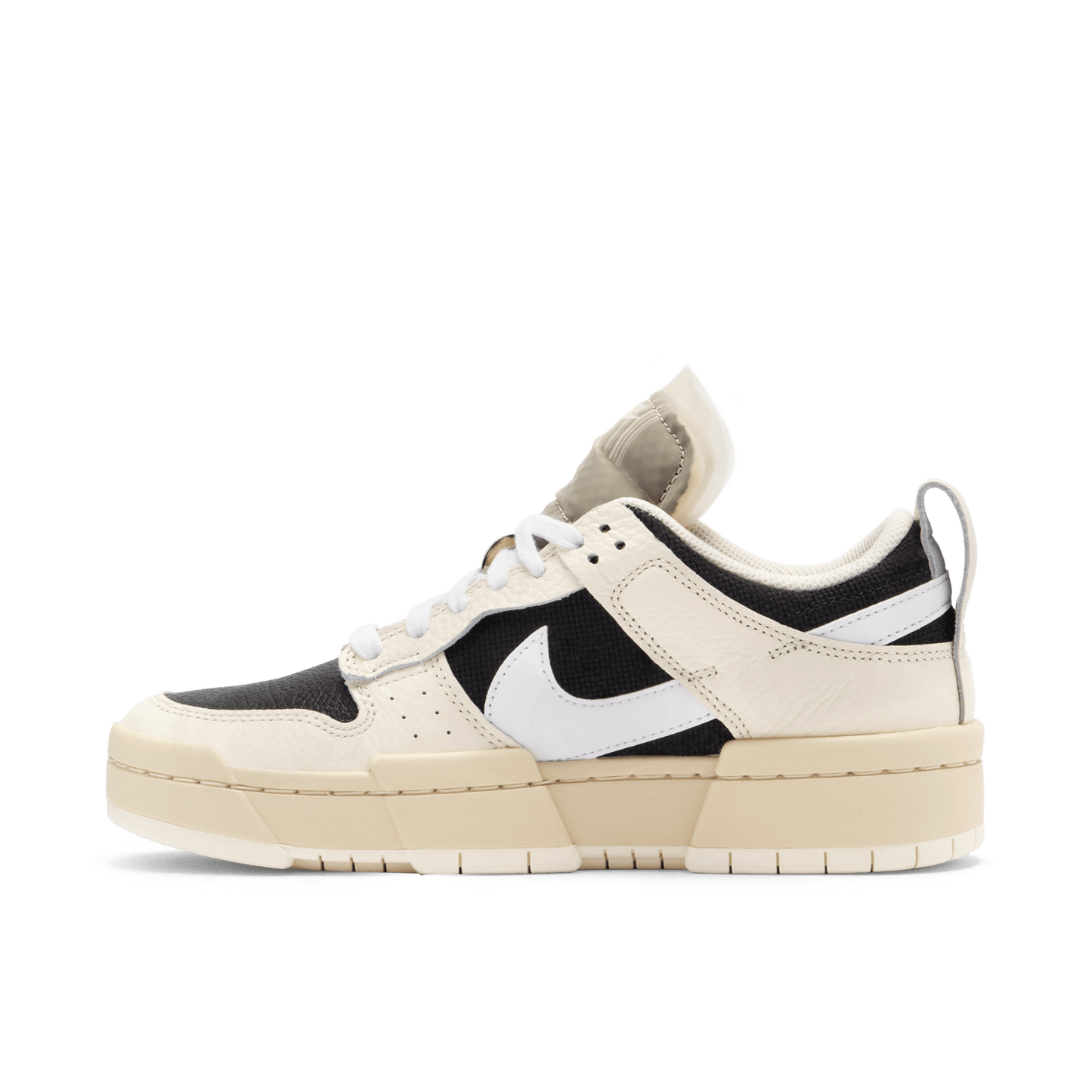 Nike Dunk Low Disrupt Ivory Black Womens