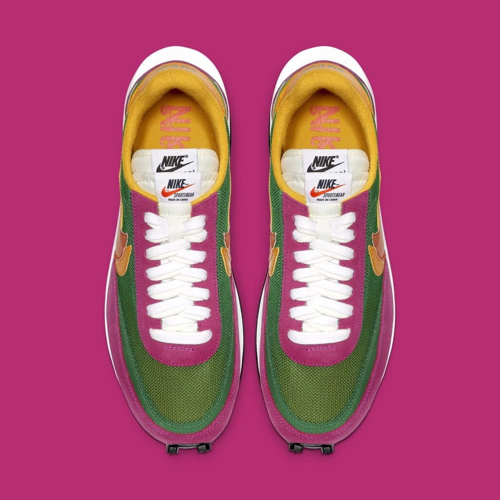 Nike LD Waffle sacai Pine Green