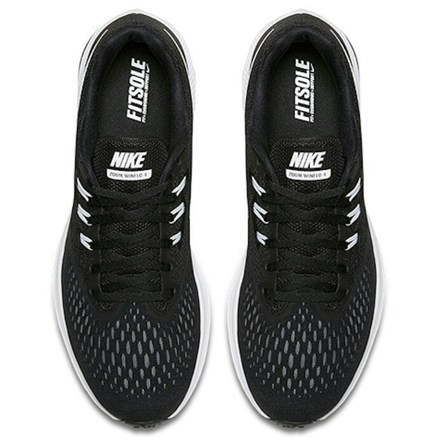 Nike Zoom Winflo 4 Black/White-Dark Grey 898466-001