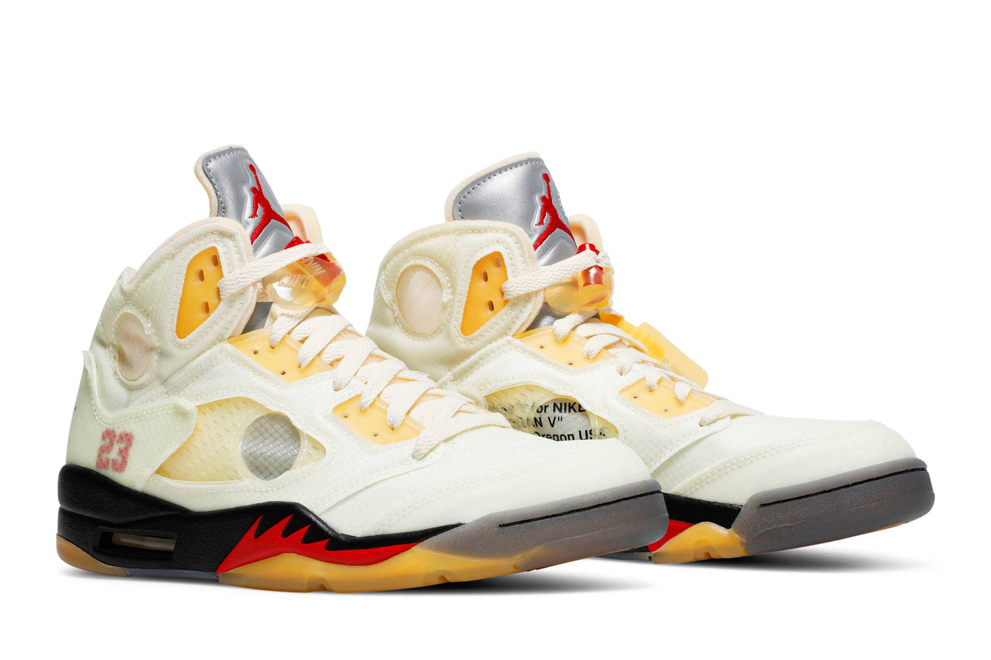 Off-White x Air Jordan 5 SP Sail  DH8565-100