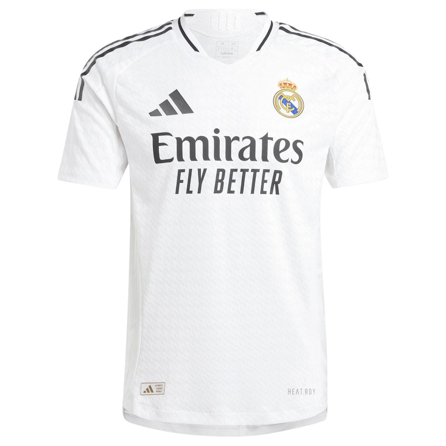 Kylian Mbappé 9 Real Madrid adidas 2024/25 Home Player Jersey - White