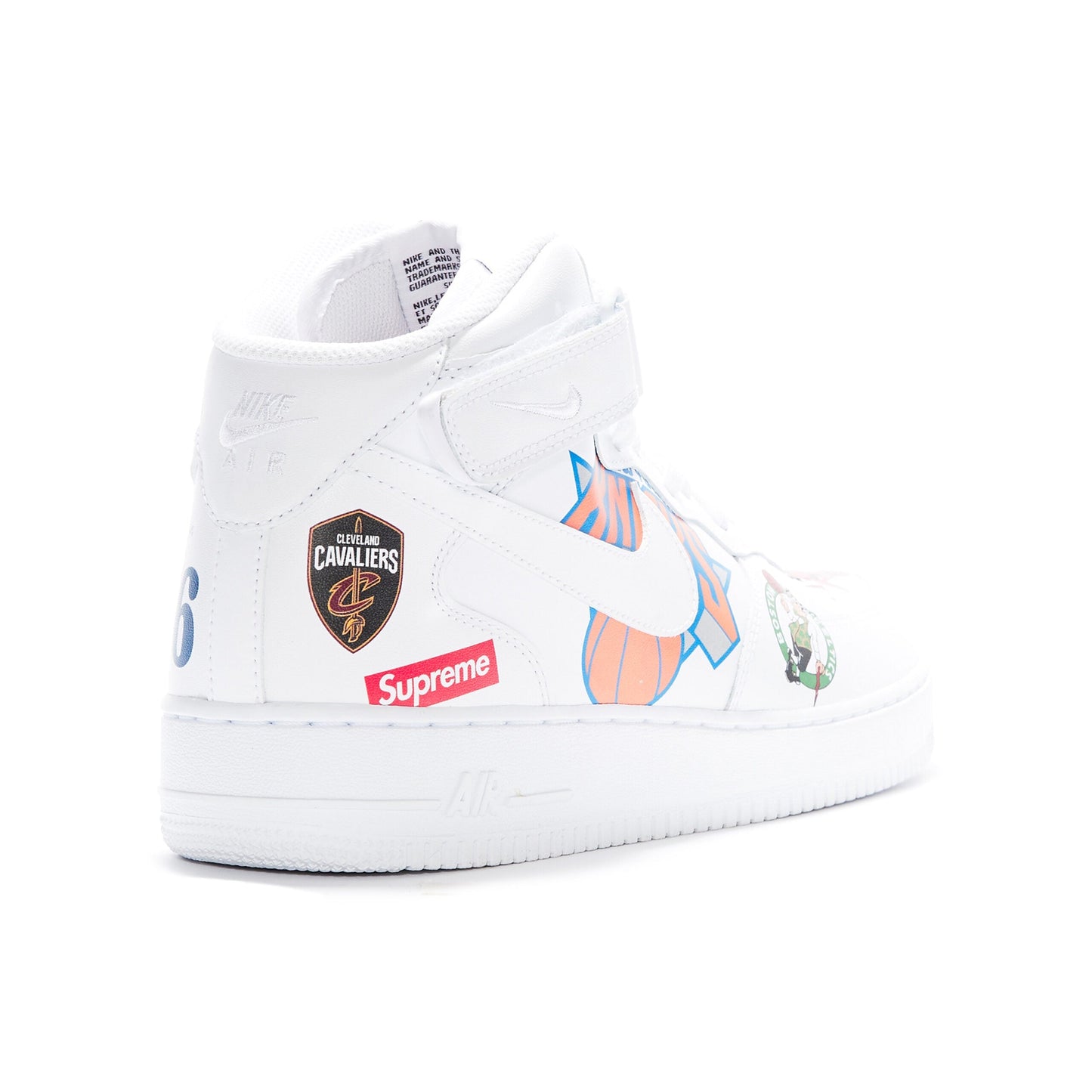 Supreme x Air Force 1 Mid 07 NBA White