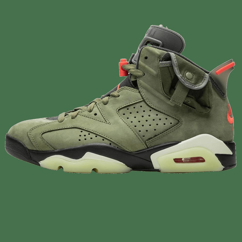 Travis Scott x Air Jordan 6 Olive GS