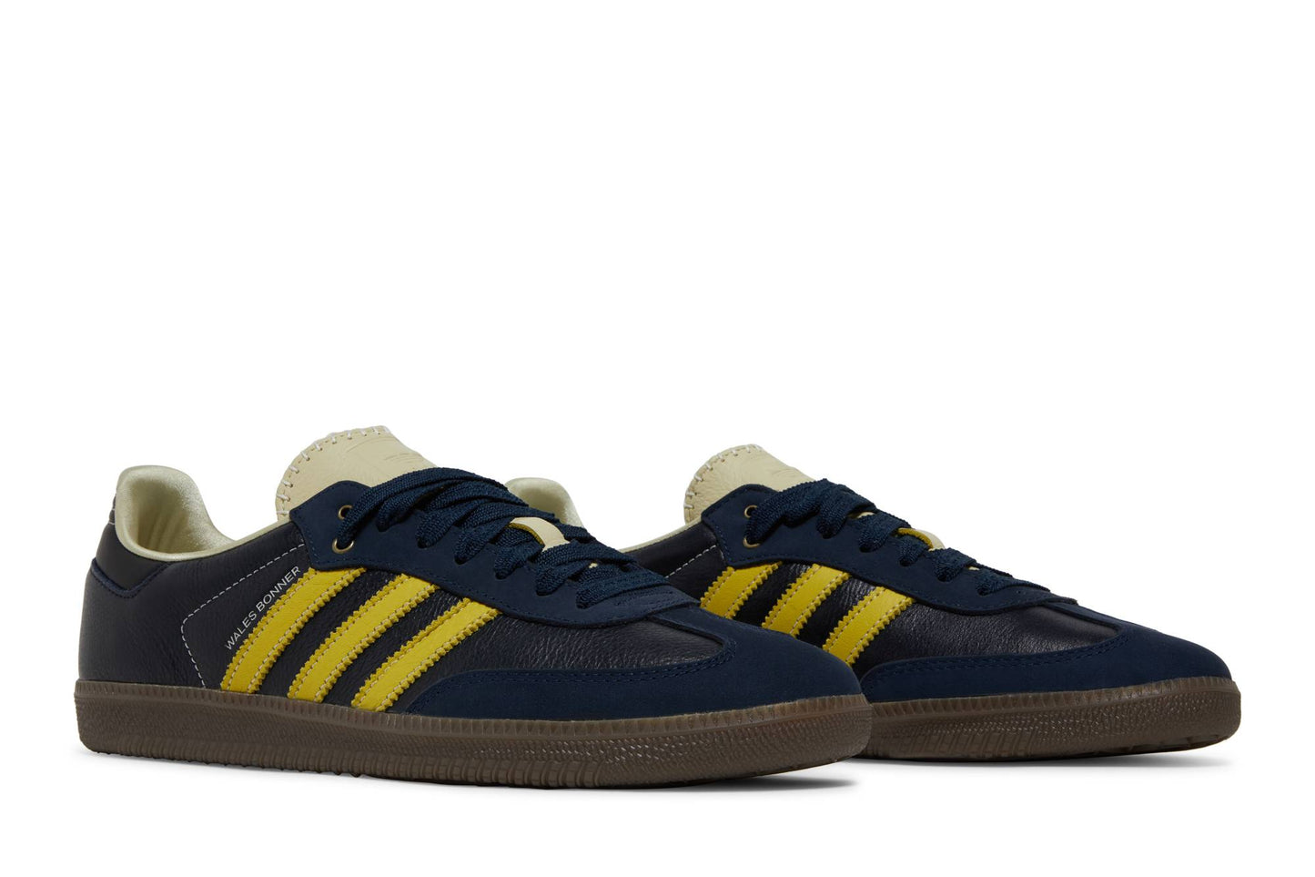 Wales Bonner x adidas Samba Collegiate Navy Yellow S42595