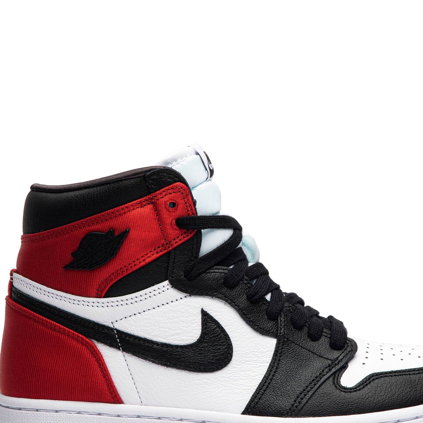 Wmns Air Jordan 1 Retro High Satin Black Toe CD0461-016