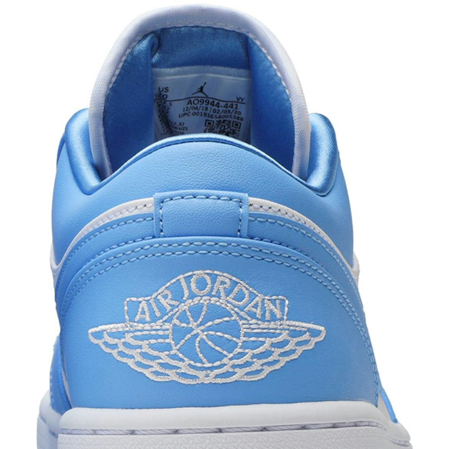 (Women) Air Jordan 1 Low ‘UNC’ AO9944-441