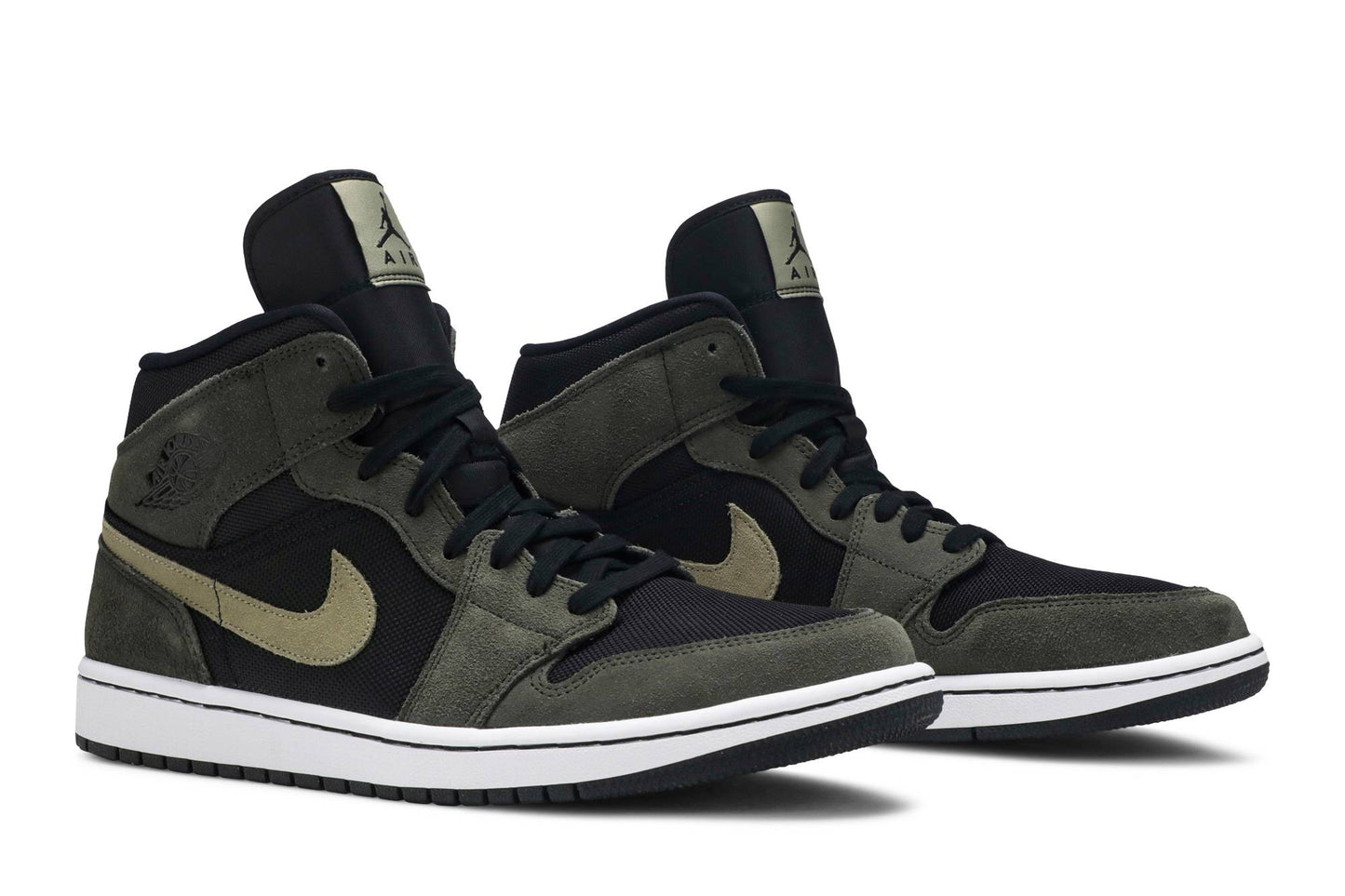 (Women) Air Jordan 1 Mid ‘Olive’ BQ6472-030