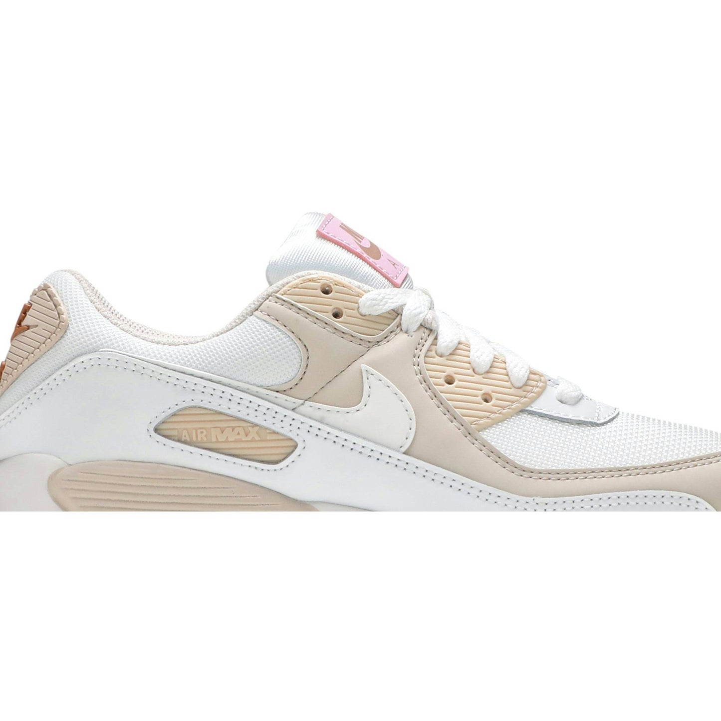 (Women) Nike Air Max 90 Summit White Light Orewood Brown CT1873-100