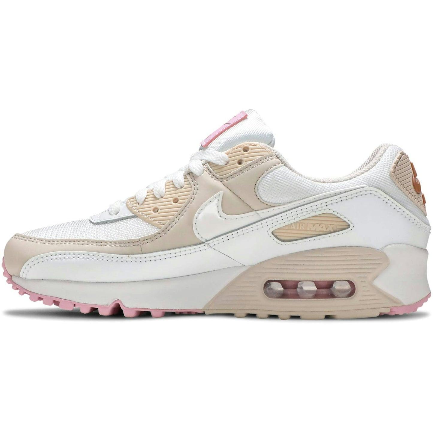 (Women) Nike Air Max 90 Summit White Light Orewood Brown CT1873-100