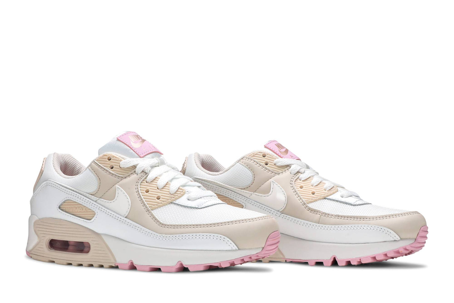 (Women) Nike Air Max 90 Summit White Light Orewood Brown CT1873-100