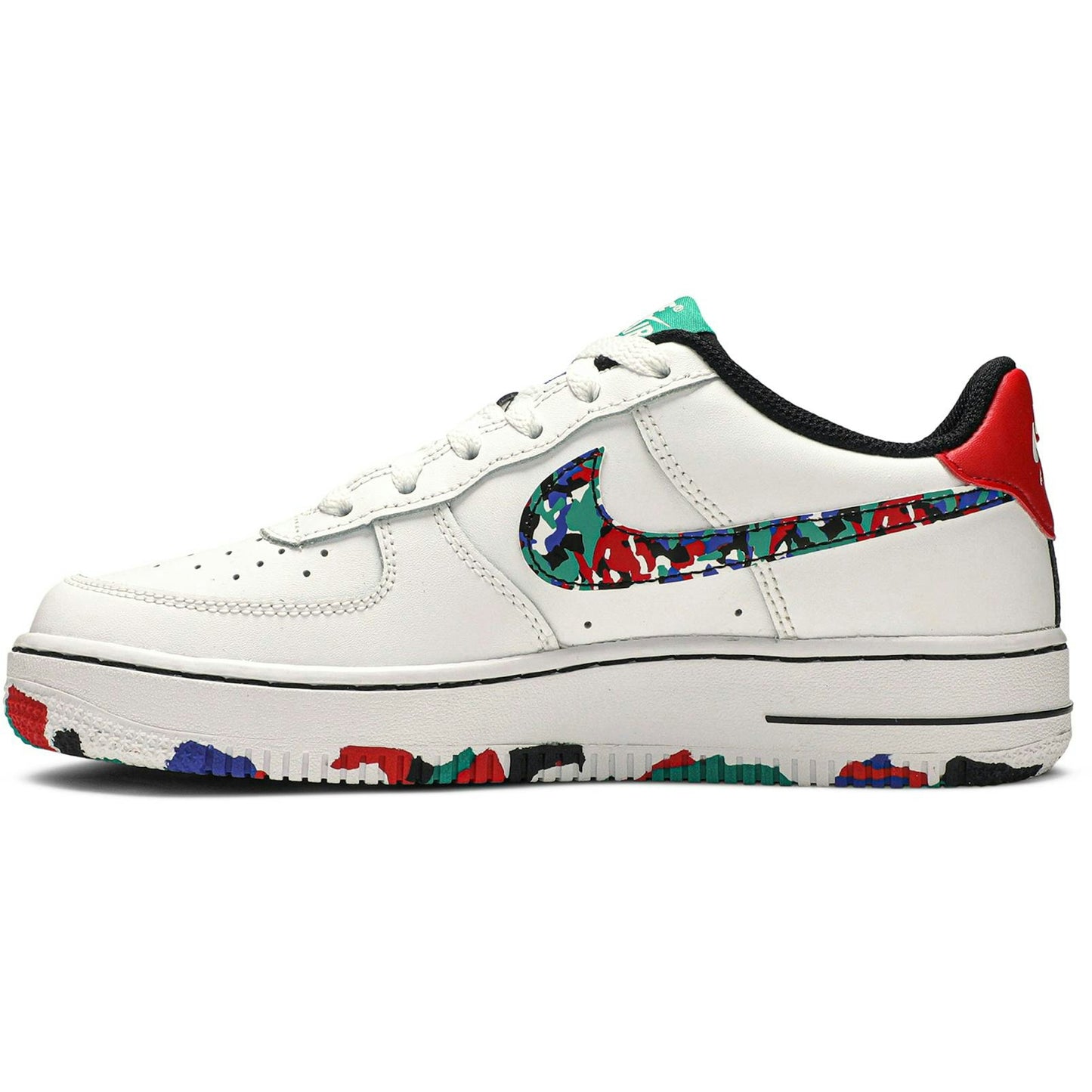 (Youth) Nike Air Force 1 Low ‘Crayon White Multi’ CU4632-100