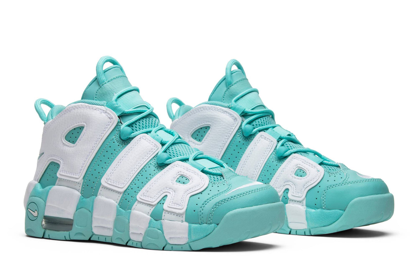 (Youth) Nike Air More Uptempo Island Green 415082-300